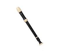 Beginners Soprano Recorder Adjustable 6/8 Hole Treble Flute Long Flute ABS Saxophone Recorder Clarinet Beginner Flute Woodwind Instruments (Color : 6 holes black)