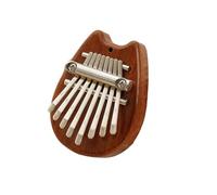 Beginners Thumb Piano Engraved Metal Keys, 8 Key Kalimba Small and Portable for School, Office Finger Piano Music Enlightenment(C)
