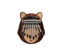 Beginners Thumb Piano Engraved Metal Keys, 8 Key Kalimba Small and Portable for School, Office Finger Piano Music Enlightenment(A)
