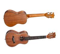 Beginners Ukulele Solid Wood Classical Ukulele Beginner Friendly Professional Instrument Portable(26-inch)