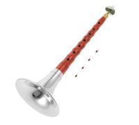 Beginners Use Professional Chinese Wooden G/F Tone Suona Instrument Suona Set (Color : F tone)