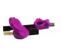Beginner's Violin Hand Shape Correction Bow Gripper Bow Holding Device Bow Operator For Viola (Color : Purple)