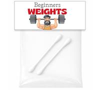 Beginners Weights Funny Birthday Gift Joke Weightlifting Present