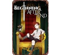 beginning after the end Anime Metal Tin Sign Poster Decor for Living Room Cafe Decorative Sign for Wall 12x8Inches