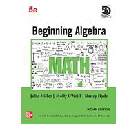 Beginning Algebra, 5th Edition