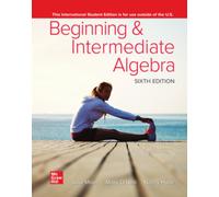 Beginning and Intermediate Algebra ISE