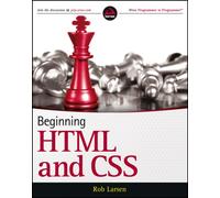 Beginning HTML and CSS