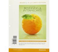 Beginning & Intermediate Algebra