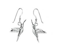 Beginnings Elements Silver Hummingbird Earrings E3776Z364 - Contemporary