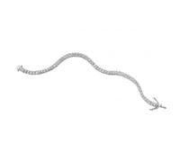 Beginnings Elements Silver Square CZ Tennis Style Bracelet B3177CZ362