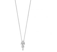 Beginnings Elements Silver Zirconia Marquise Necklace N4285C - Polished