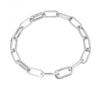 Beginnings Long Link Chain Bracelet B5392 - Exclusive Design | Acotis - Sterling Silver
