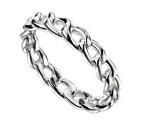 Beginnings Sterling Silver Chain Ring R3609 - Size 58