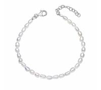 Beginnings Sterling Silver Freshwater Pearl Bracelet B5539W - Sterling Silver / Freshwater Pearl