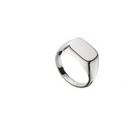 Beginnings Sterling Silver Mens Signet Ring R3367 - Size 58