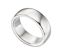 Beginnings Sterling Silver Solid Band Ring R872 - Polished - Size 58