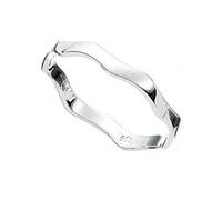 Beginnings Sterling Silver Wavy Band Ring R861 - Size 52
