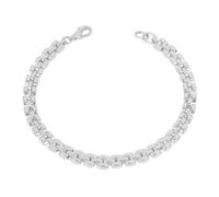Beginnings Watch Chain Silver Bracelet B5394 - Premium Finish | Acotis - Sterling Silver