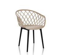 BEGIO - Shell chair Beige