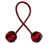 Begleri, Red Begleri Bead, Stress Relief Tool, Hand Practice Beads Skill Spin & Bump, Fidget Toys, for Stress Relief, Anxiety Relief for Adults & Kids
