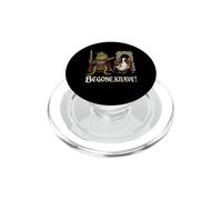 Begone Knave King Knight Frog Renaissance Medieval PopSockets PopGrip for MagSafe