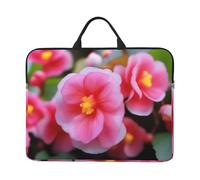 Begonia in Bloom Laptop Bag 14 Inch Handheld Portable Briefcase Shockproof Protective Sleeve Computer Inner Bag