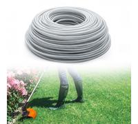 Begonia Trimmer Line 3.0 mm x 40 m with Metal Core, Steel Wire Grass Trimmer, Steel Nylon Thread Brush Cutter for Brush Cutter, Makita Mowing Line for Weed Grass Yard Garden Grass Weeds