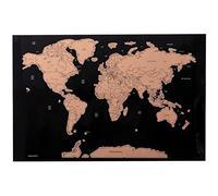 Begoon Scratch Map - World Travel Map - Scratch Map Style 1