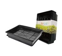 BeGrit 5 Pack Seed Trays Garden Planting Tray Plastic Trays