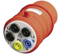 Beha Amprobe 2743806 DAA-16 Adapter CEE 5-Pin 16A 4mm Socket Three...