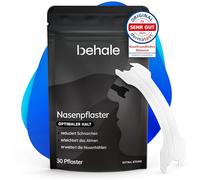 Behale Nose Strips - 30x Snoring Aids for Men and Women | Nasal Strips for Breathing | Gentle & Dermatologically Tested | Anti Snoring Devices for Better Sleep & Clearer Breathing Day & Night