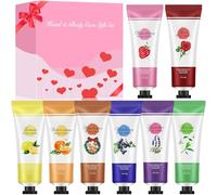 BEHAPRO - 2-in-1 Hand and Body Care Lotion Gift Sets: 2-in-1 Moisturizer for Body and Hands.The set contains 8 fragrances: Rose, Tea Tree, Shea Butter, the