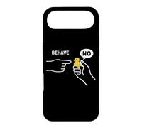 Behave No Rubber Duck Cartoon Funny Dishonest Duck Meme Case for iPhone Air