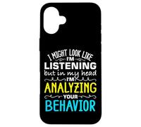 Behavior Analyst and RBT Design for a Behavioral Technician Case for iPhone 16 Plus