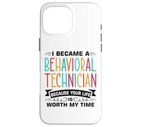 Behavior Analyst and RBT Design for a Behavioral Technician Case for iPhone 16 Pro Max