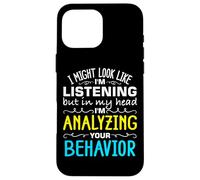 Behavior Analyst and RBT Design for a Behavioral Technician Case for iPhone 16 Pro Max