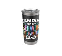 Behavior Analyst and RBT Design for a Behavioral Technician Stainless Steel Insulated Tumbler