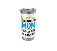 Behavior Analyst and RBT Design for a Behavioral Technician Stainless Steel Insulated Tumbler