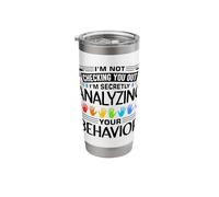 Behavior Analyst and RBT Design for a Behavioral Technician Stainless Steel Insulated Tumbler