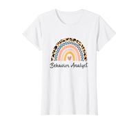 Behavior Analyst Behavior Analysis Diagnosing Behaviorism Value Graphic T-Shirt, Women, White, XL