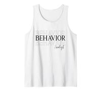 Behavior Analyst Behavior Analysis for Behavior Teachers Tank Top