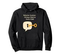 Behavior Analyst Giving Voice to Every Child ABA Pullover Hoodie