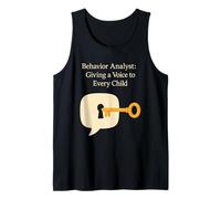 Behavior Analyst Giving Voice to Every Child ABA Tank Top