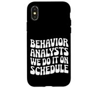 Behavior Analysts: We Do It on Schedule Behavior Analyst Case for iPhone X/XS