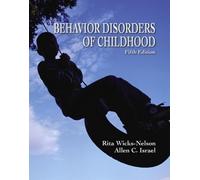 Behavior Disorders of Childhood: International Edition