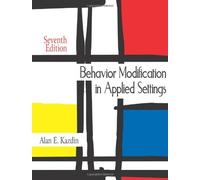 Behavior Modification in Applied Settings