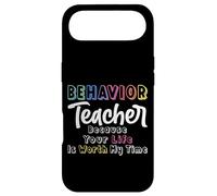 Behavior Teacher Because Your Life Is Worth My Time - ABA Case for iPhone Air