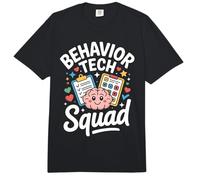Behavior Tech Squad Applied Behavior Analysis Team Comfort Colors Adult Heavyweight T-Shirt