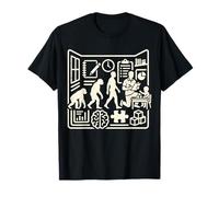 Behavior Technician Evolution Funny Job ABA Therapy Graphic T-Shirt