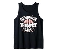 Behavior Therapist Life Applied Behavior Analysis Tank Top